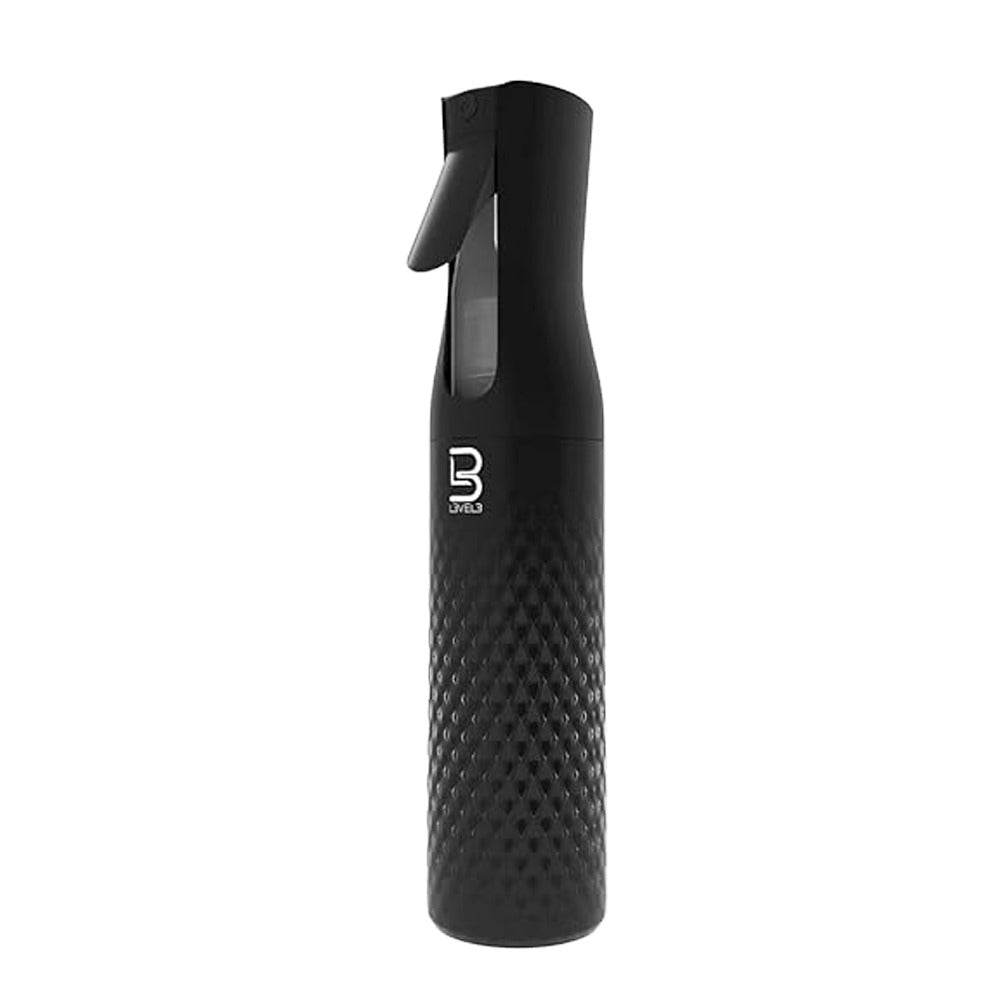 Level 3 - Beveled Spray Bottle - Continuous Spray with a Fine Mist Pattern