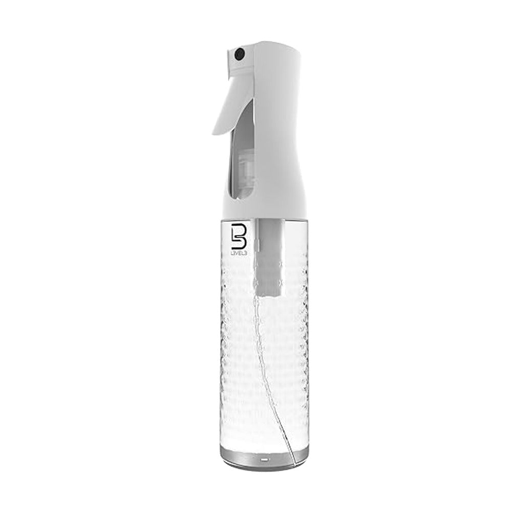 Level 3 - Beveled Spray Bottle - Continuous Spray with a Fine Mist Pattern