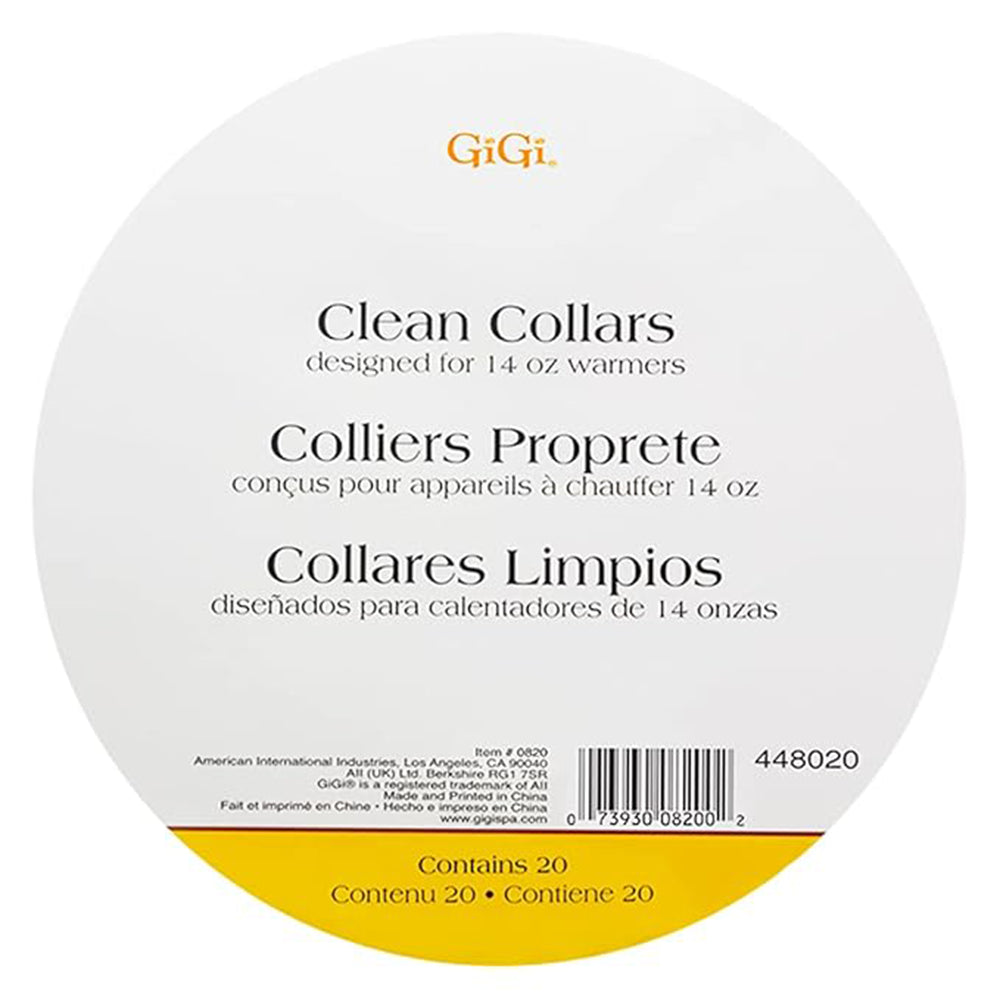 Gigi - Clean Collars for 14-Ounce Wax Warmers