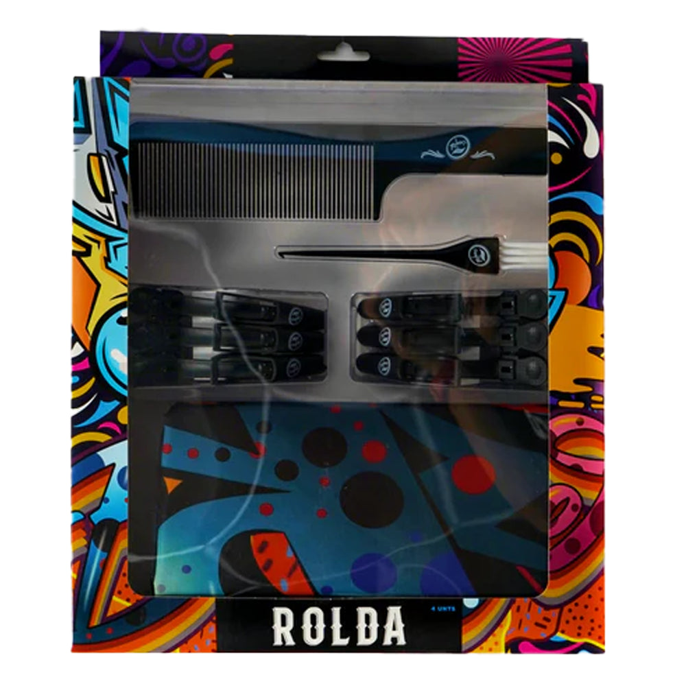 Rolda - Barber Essentials Tools Kit | 4-Pack