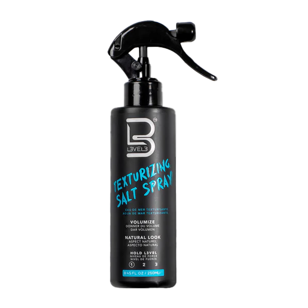 Level 3 - Sea Salt Texturizing Spray - Creates Beachy Waves and Texture