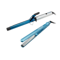 BabylissPro - 1" Ultra-Thin Flat Iron & 1" Extended Barrel Curling Iron